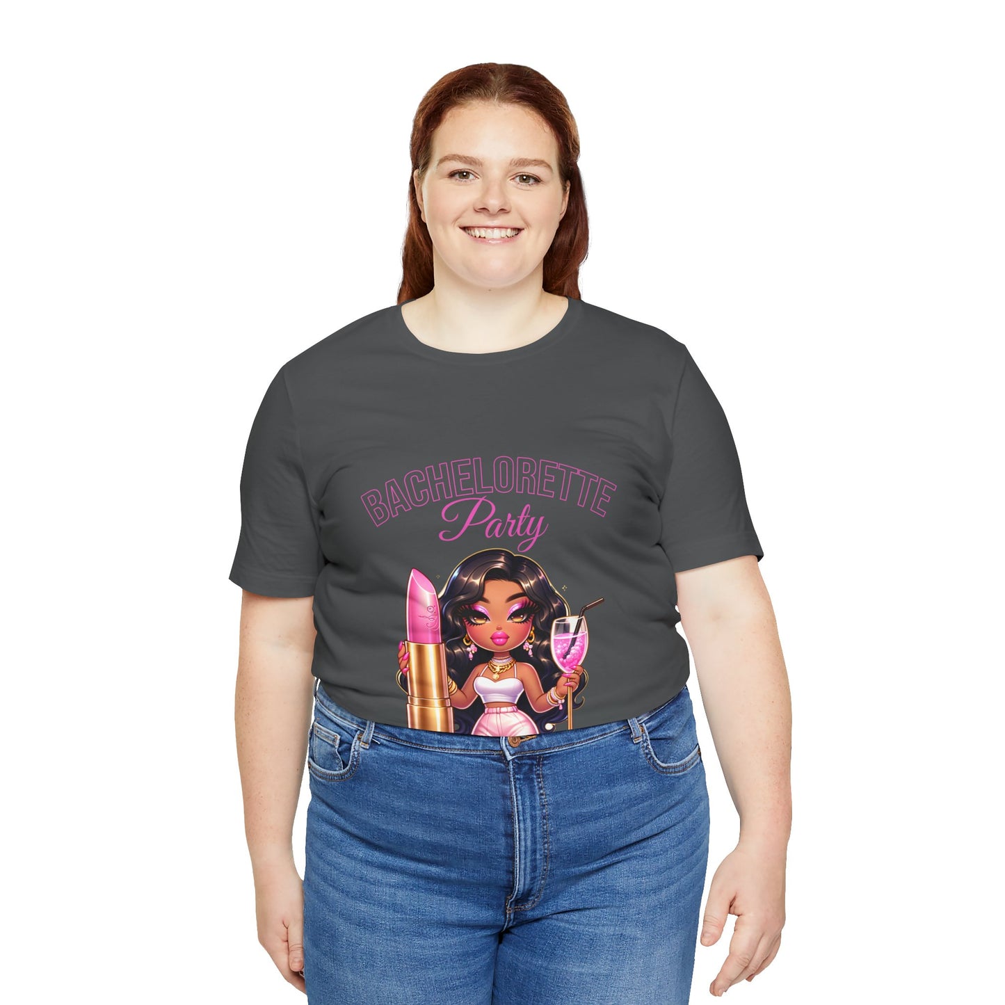 Chic Party Tee - Bachelorette Party T-Shirt, Fun Gift for Friends, Wedding Celebration, Girls' Night Out, Fashionable Tee