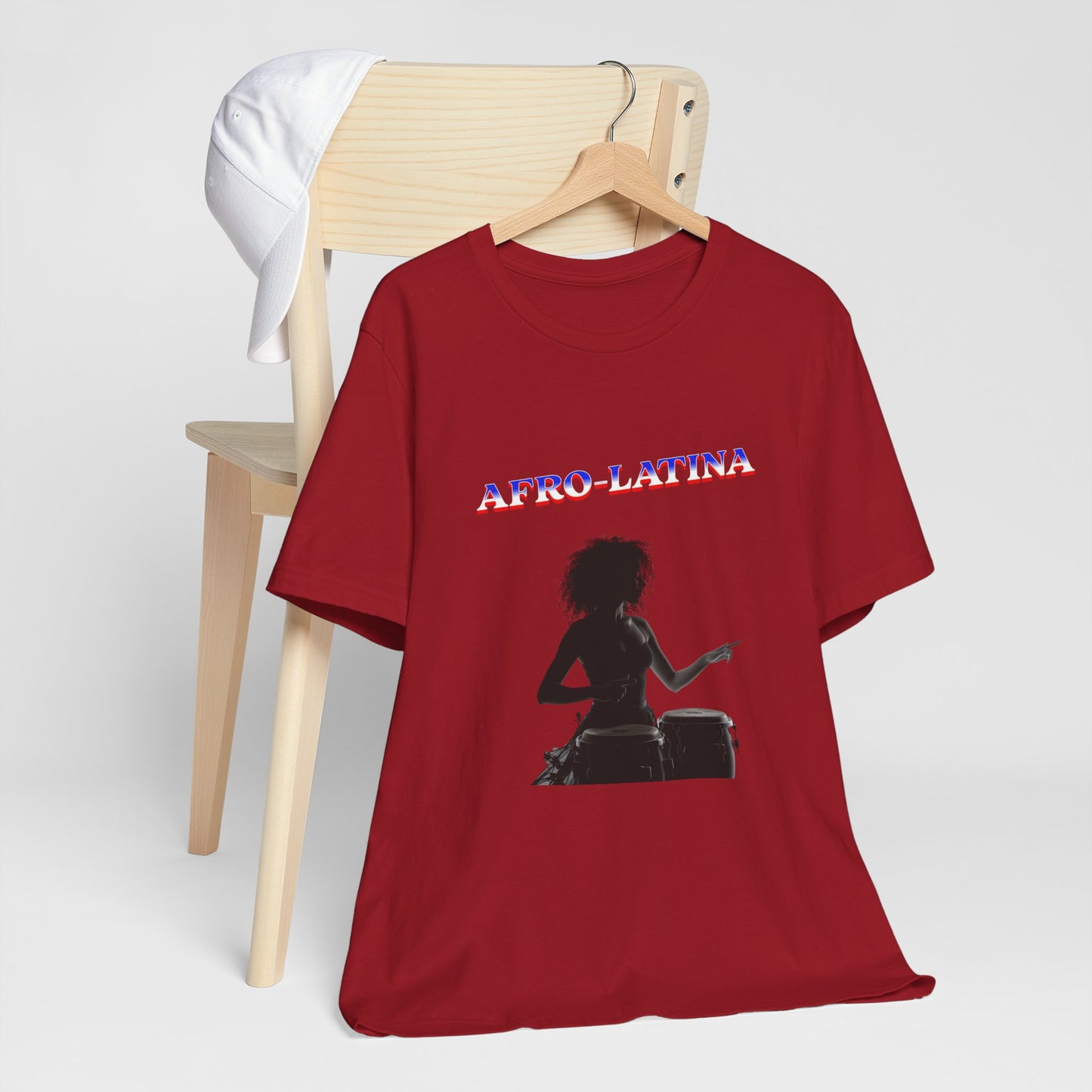 Afro-Latina Tee, Mixed Ancestry, Black And Brown and Proud.  Cultural Pride.
