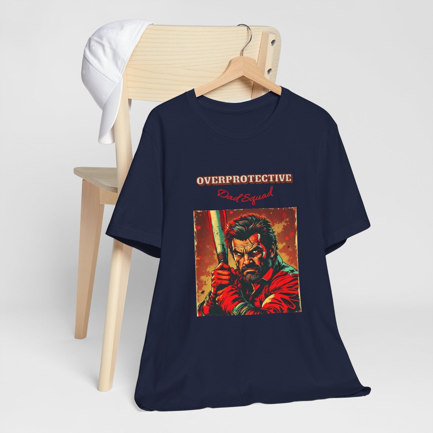 Heroic Movie-Inspired Unisex Tee - Perfect Gift for Fans, Casual Wear, Pop Culture Apparel, Graphic Tee, Unique Collectible, overprotective dad