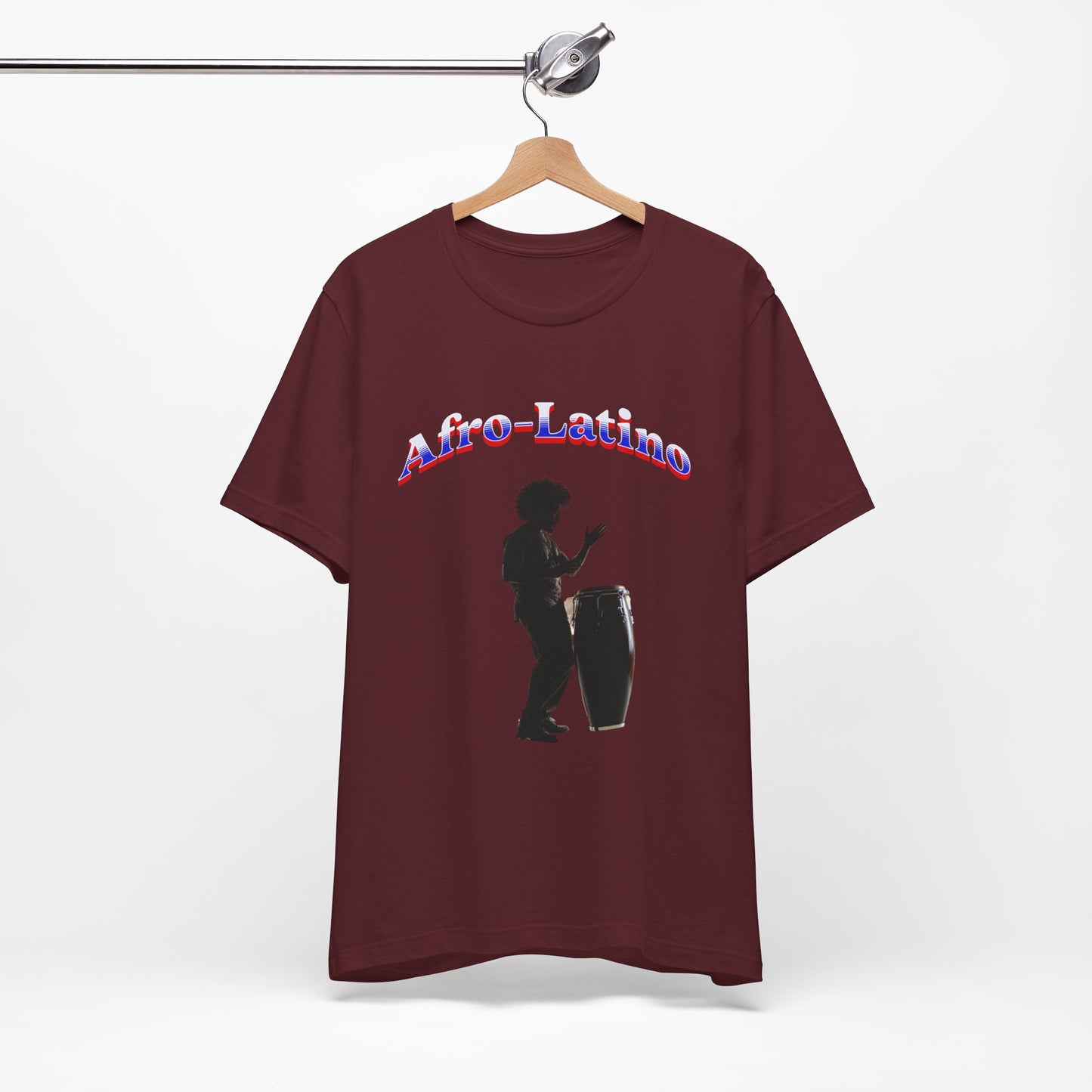 Afro-Latino Music Tee, Unisex Jersey Short Sleeve Shirt, Festival Wear, Party Apparel, Gift for Music Lovers