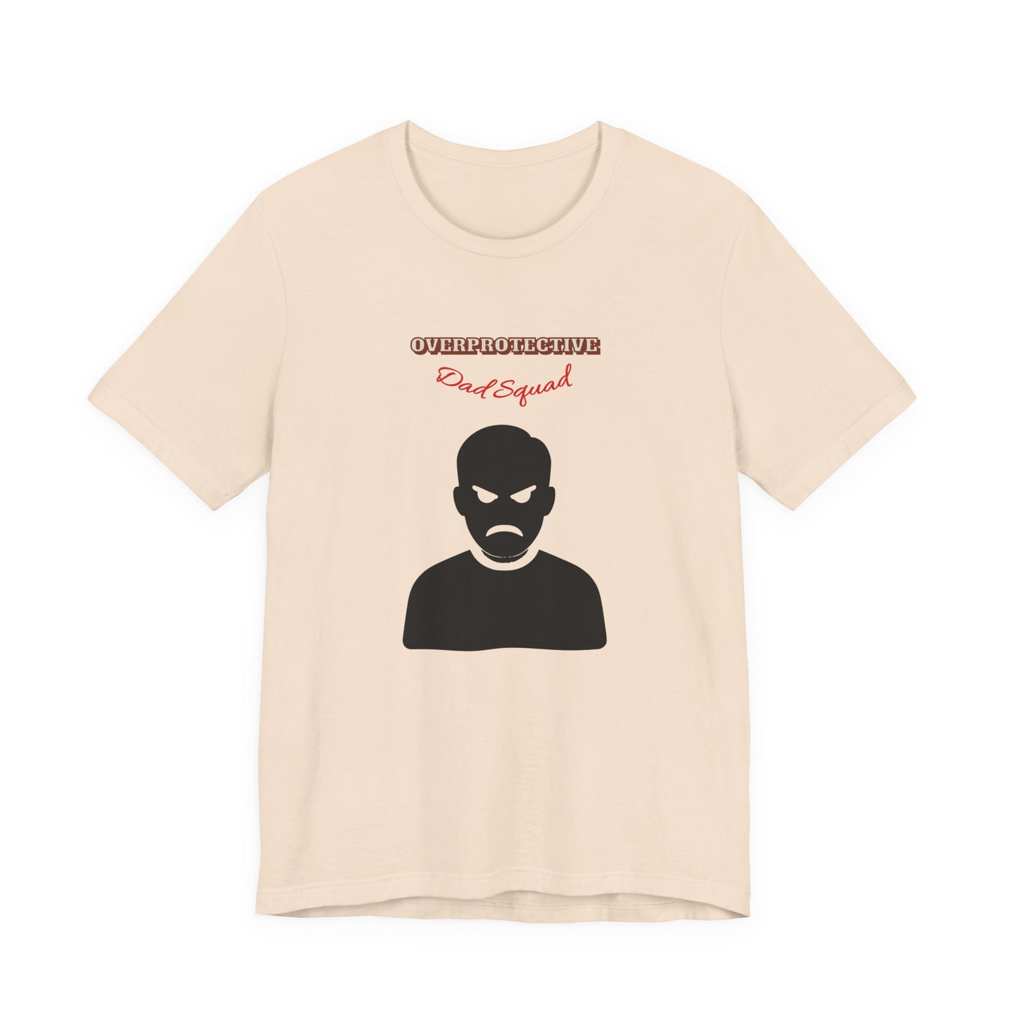 Men's Graphic Tee: Protective Dad Squad, Fun Humor Shirt for Dads, Father's Day Gift, Casual Wear, Birthday Shirt, Gift for Him