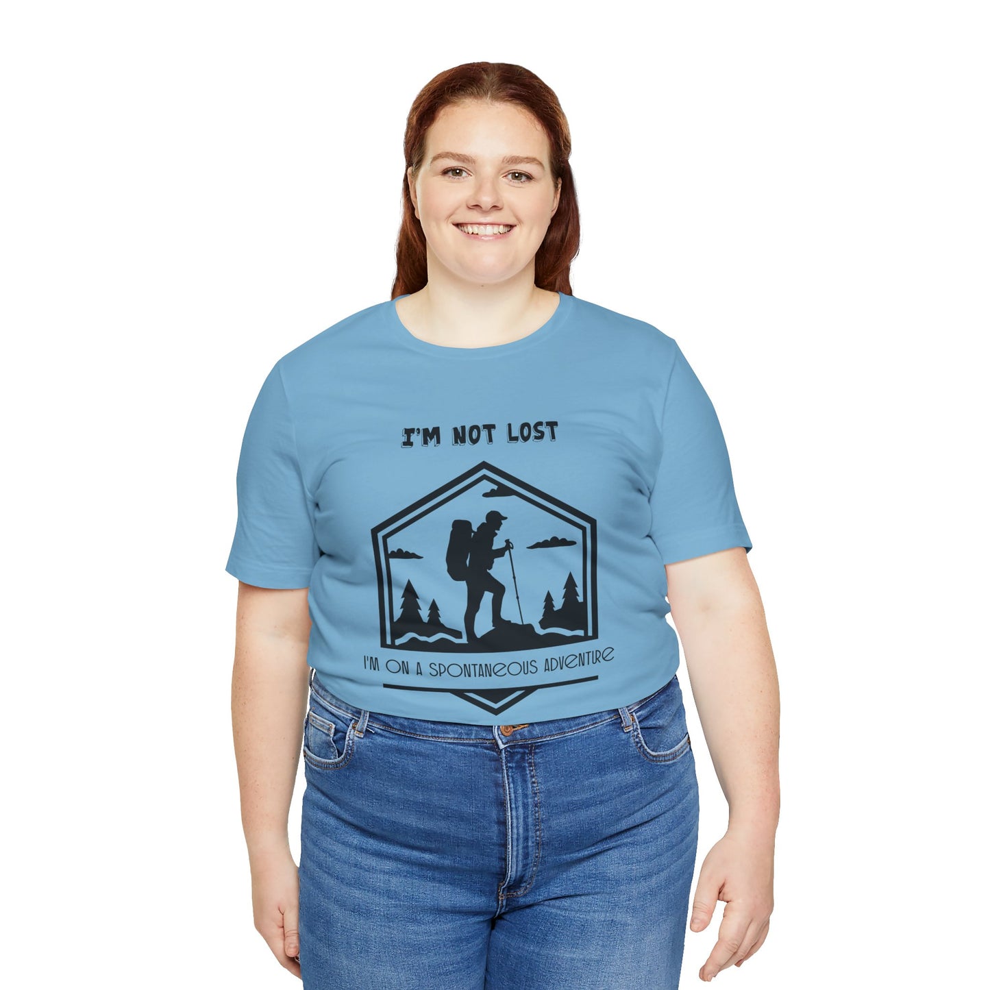 Adventure Tee, Wanderlust Shirt, Traveler Top, Not Lost Tee, Unisex Hiking Shirt, Spontaneous Adventure Shirt