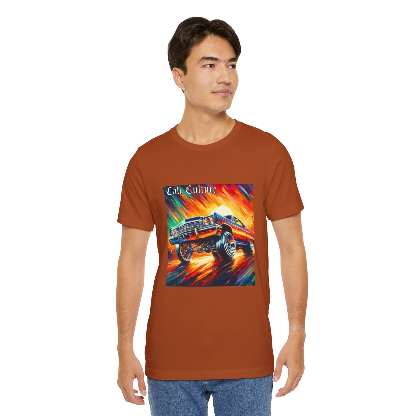 California Classic Car Culture Unisex Tee, Vintage Car Lover Gift, Retro Auto Enthusiast Shirt, West Coast Style Tshirt, SoCal Road Trip