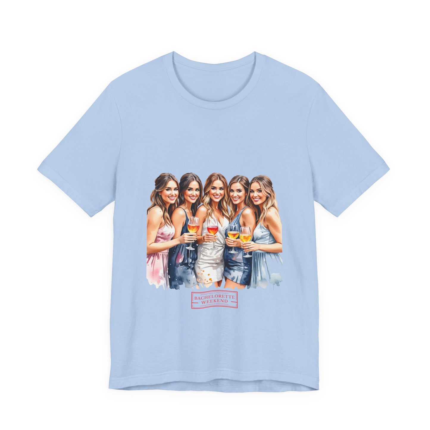 Bride's Babes Short Sleeve Tee | Perfect for Bridal Party, Bachelorette Celebration, Gifts for Bride Tribe, Summer Events