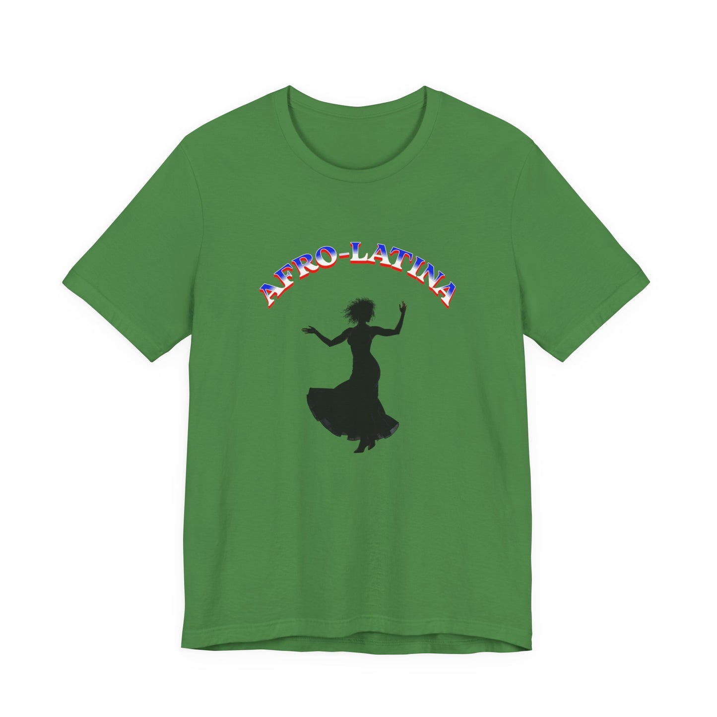 Afro-Latina Dance Tee, Jersey Short Sleeve Tee for Dance Lovers, Perfect for Celebrations, Reggaeton Events, Cultural Appreciation