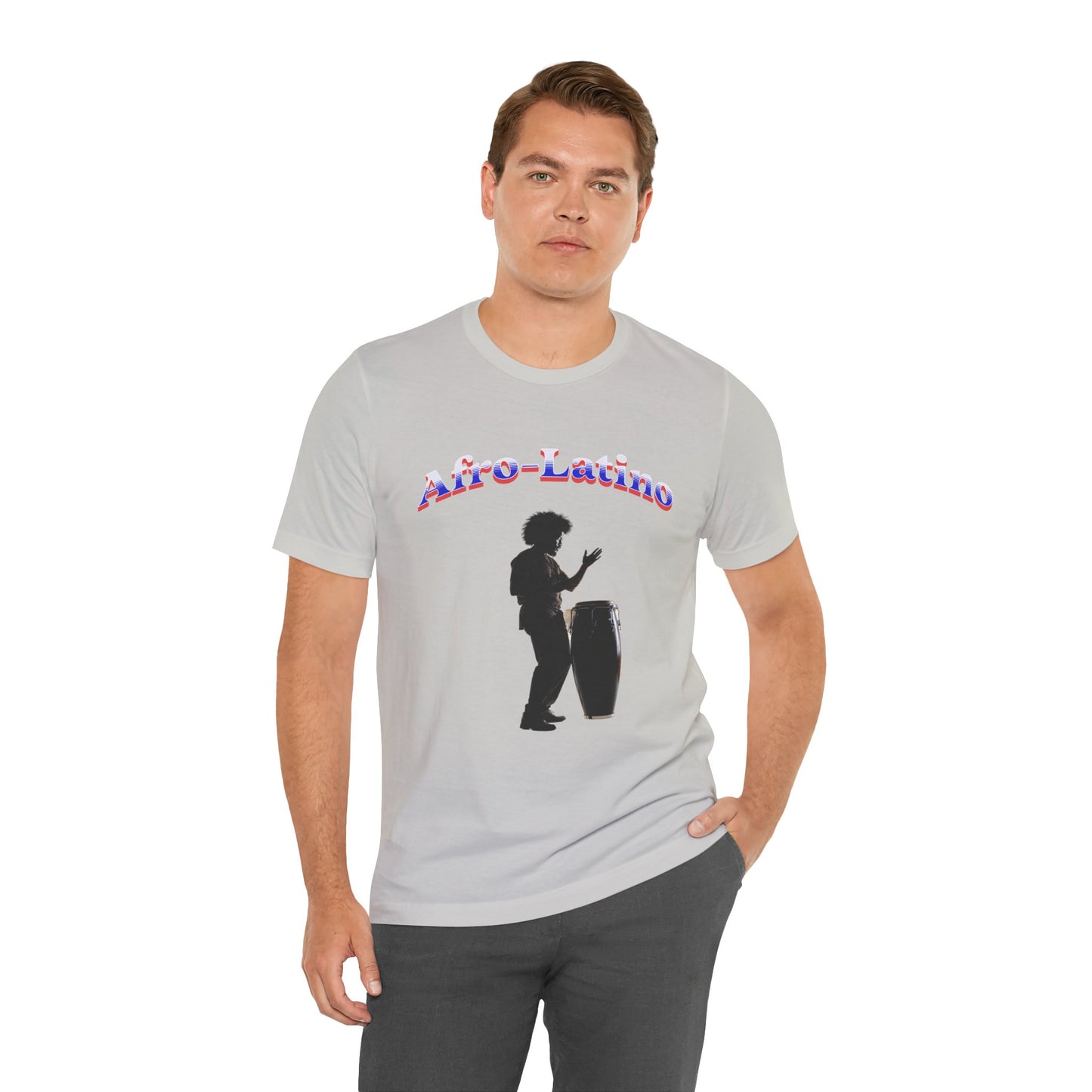Afro-Latino Music Tee, Unisex Jersey Short Sleeve Shirt, Festival Wear, Party Apparel, Gift for Music Lovers