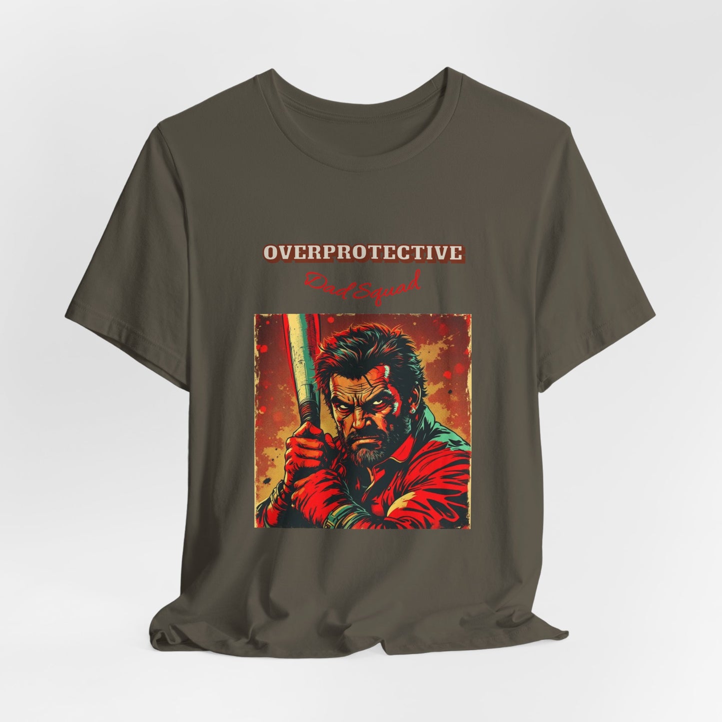 Heroic Movie-Inspired Unisex Tee - Perfect Gift for Fans, Casual Wear, Pop Culture Apparel, Graphic Tee, Unique Collectible, overprotective dad
