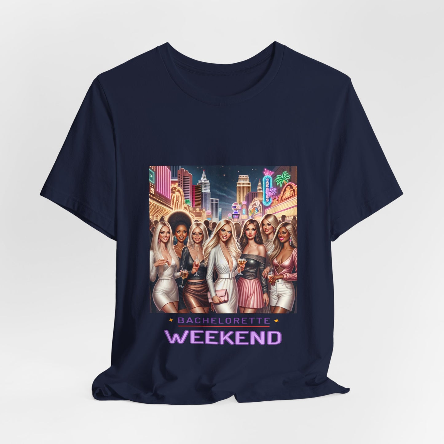 Bachelorette Weekend Tee, Party Shirt, Girls Night Out Top, Vacation T-Shirt, Bridal Shower Gift, Fun Las Vegas Apparel