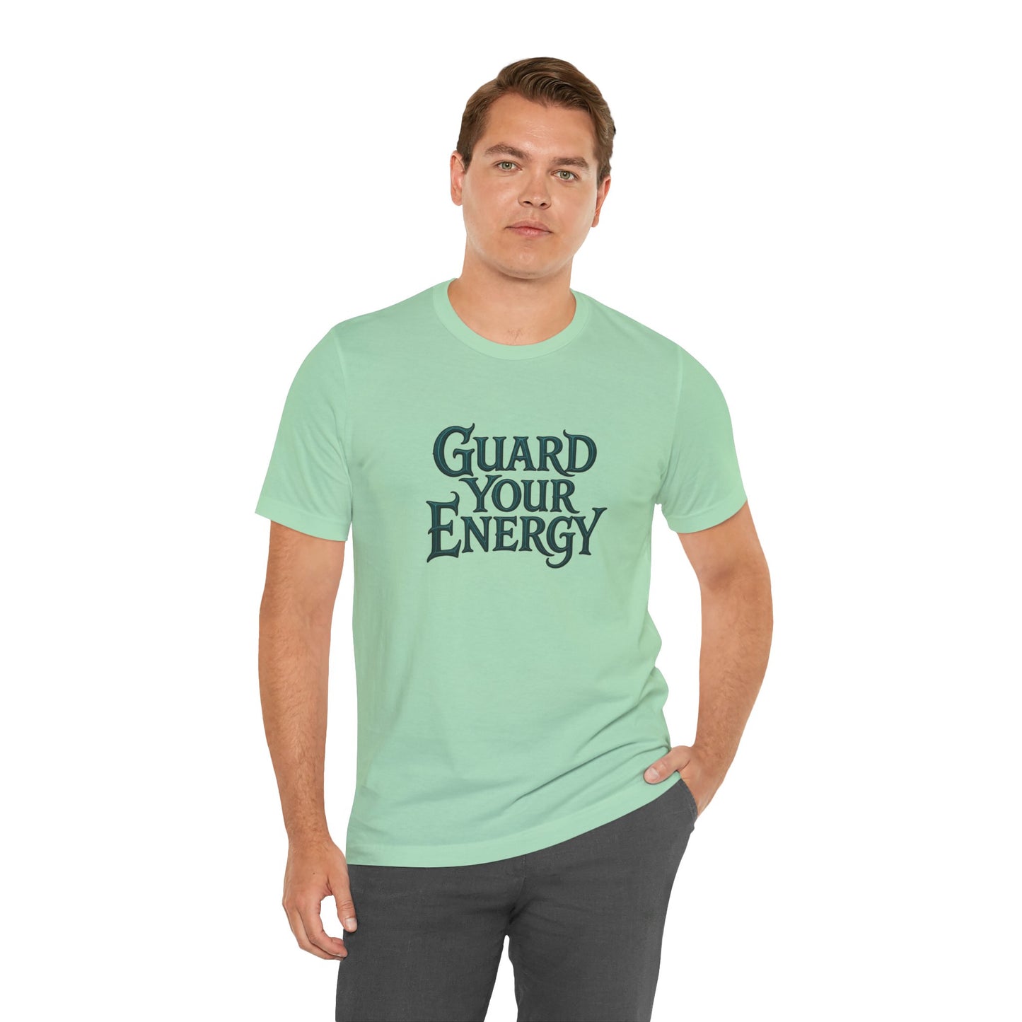 Guard Your Energy Unisex Tee, Positive Vibe Shirt, Motivational Gift, Self-Care Apparel, Everyday Comfort Tee, Spiritual Shirts