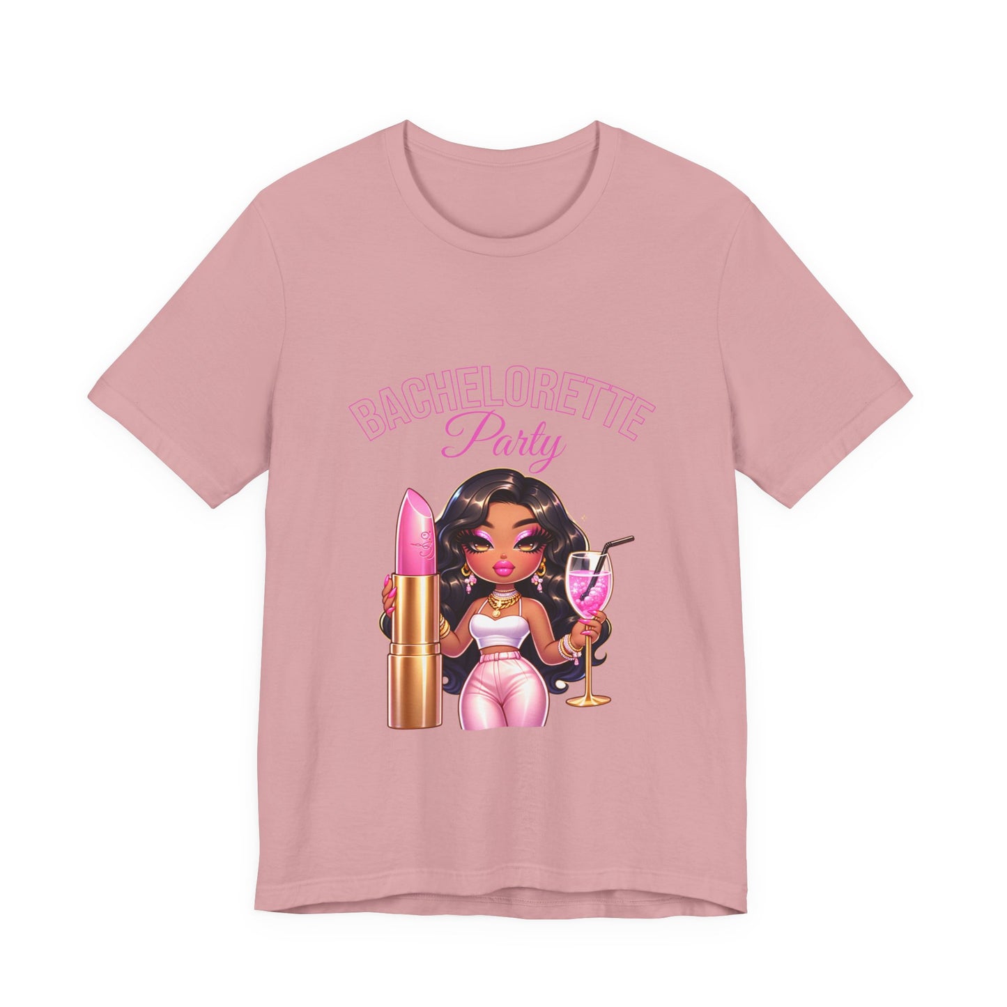 Chic Party Tee - Bachelorette Party T-Shirt, Fun Gift for Friends, Wedding Celebration, Girls' Night Out, Fashionable Tee