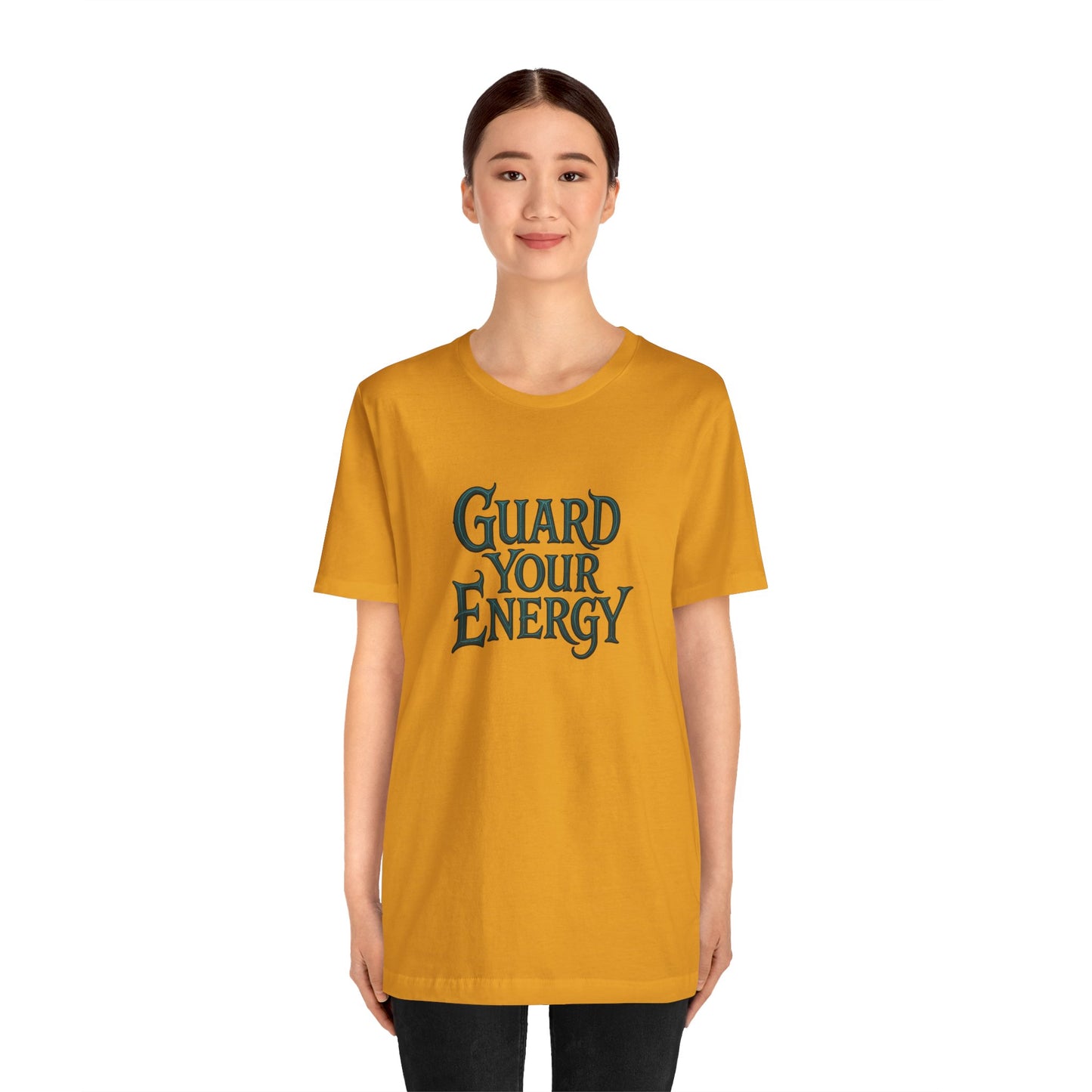 Guard Your Energy Unisex Tee, Positive Vibe Shirt, Motivational Gift, Self-Care Apparel, Everyday Comfort Tee, Spiritual Shirts