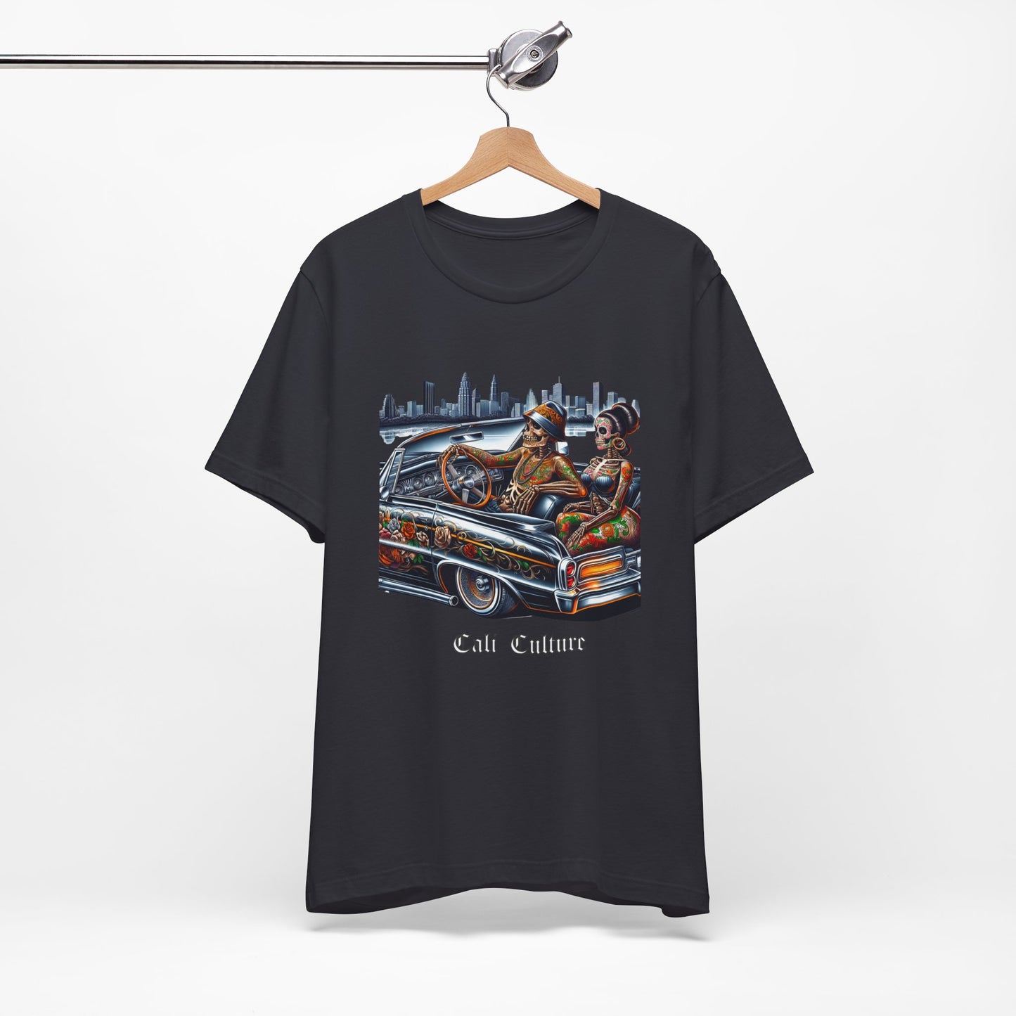 Chicano Lowrider Tee, Unisex T-shirt, Hispanic Pride Shirt, Vintage Car Lover Gift, Mexican American Apparel, Custom Graphic Top