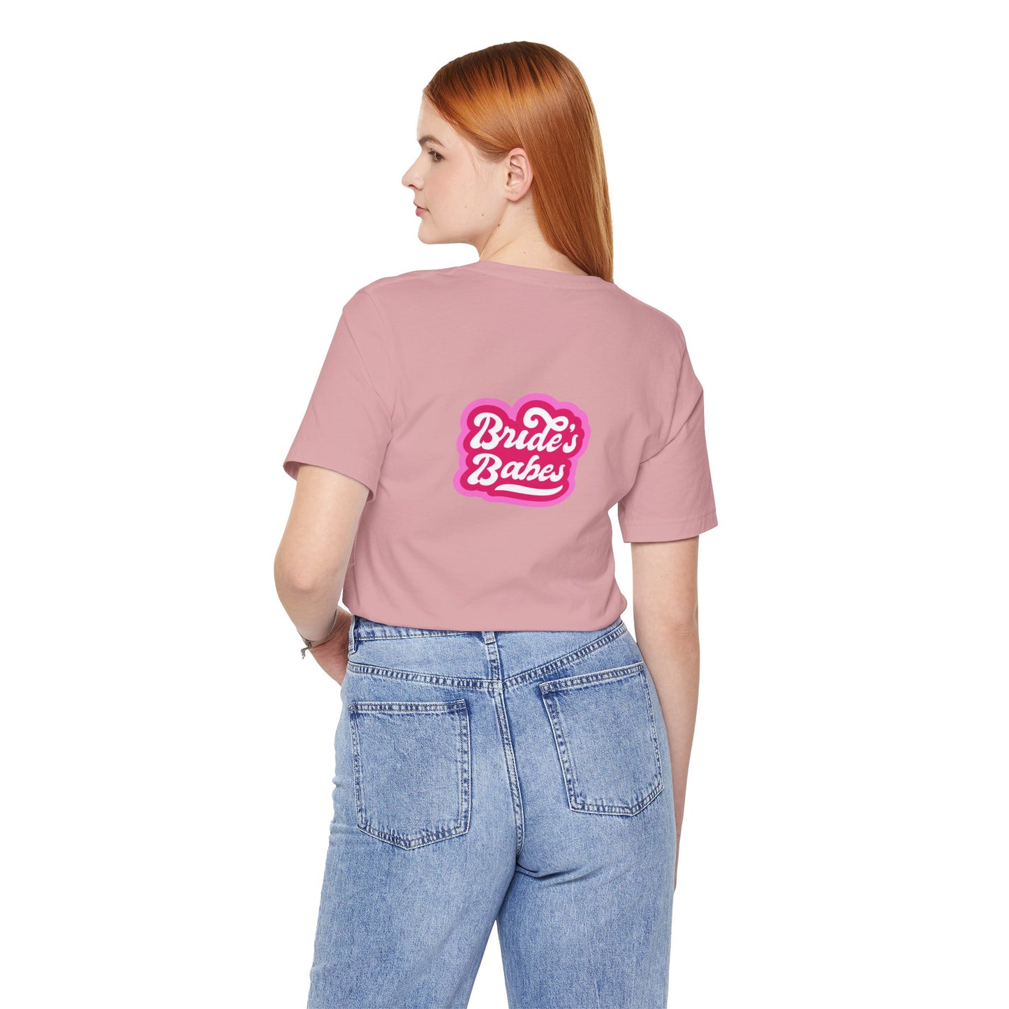 Bride's Babes Short Sleeve Tee | Perfect for Bridal Party, Bachelorette Celebration, Gifts for Bride Tribe, Summer Events