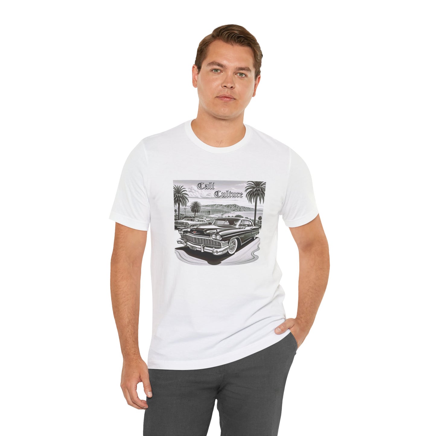 California Lowrider Love Tee Shirt - Chicano Style, West Coast Vibes, Urban Culture Graphic Top, Car Enthusiast Gift, Hip Hop Apparel