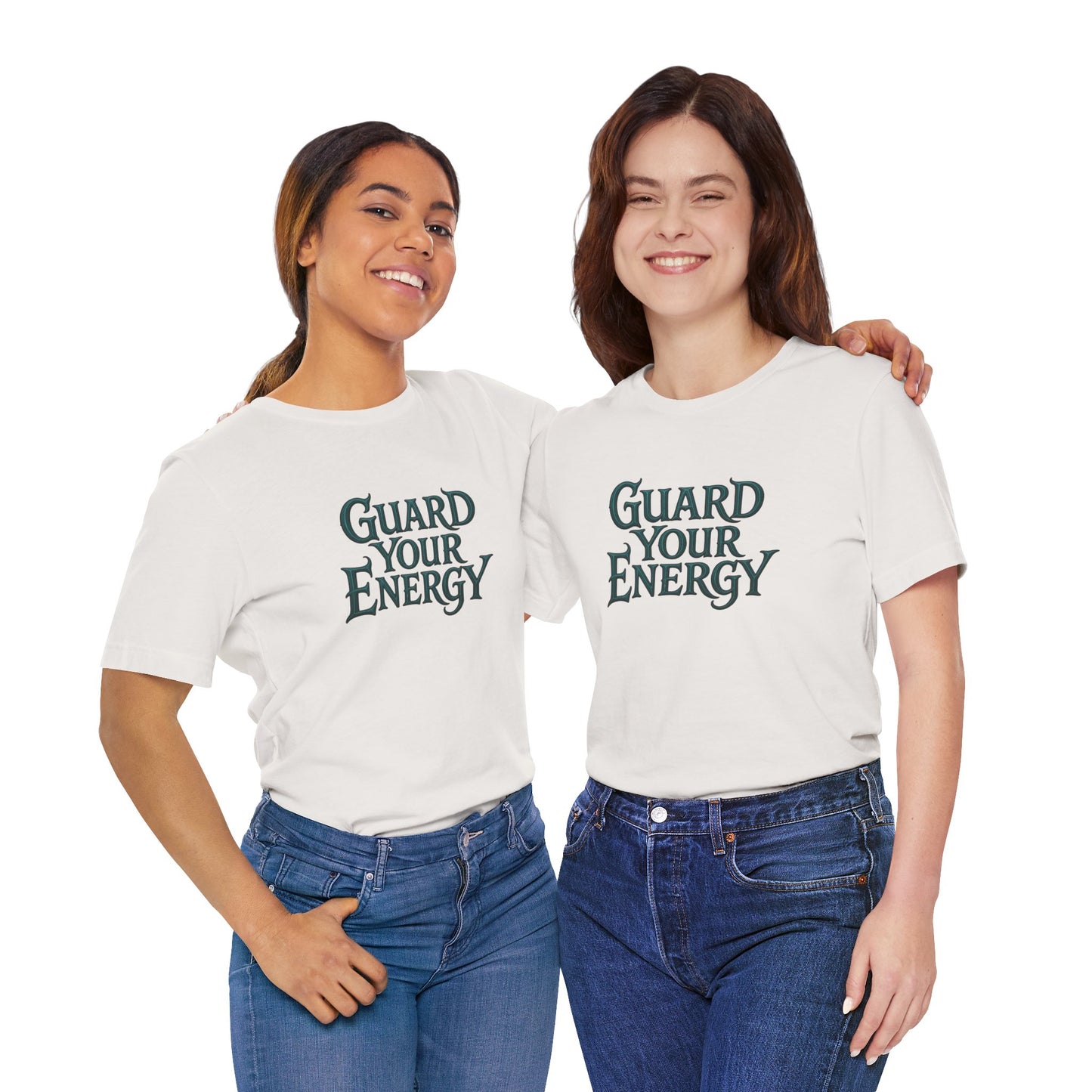 Guard Your Energy Unisex Tee, Positive Vibe Shirt, Motivational Gift, Self-Care Apparel, Everyday Comfort Tee, Spiritual Shirts