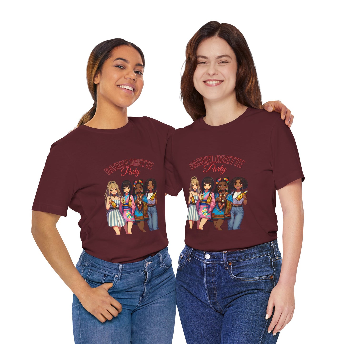 Bachelorette Party Tee - Fun Summer Shirt, Casual Outfit, Gift for Bridal Party, Vacation Wear, Beach Celebration