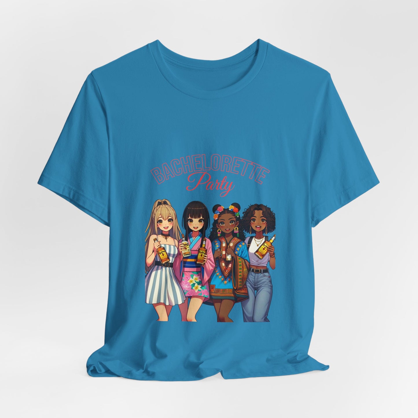 Bachelorette Party Tee - Fun Summer Shirt, Casual Outfit, Gift for Bridal Party, Vacation Wear, Beach Celebration