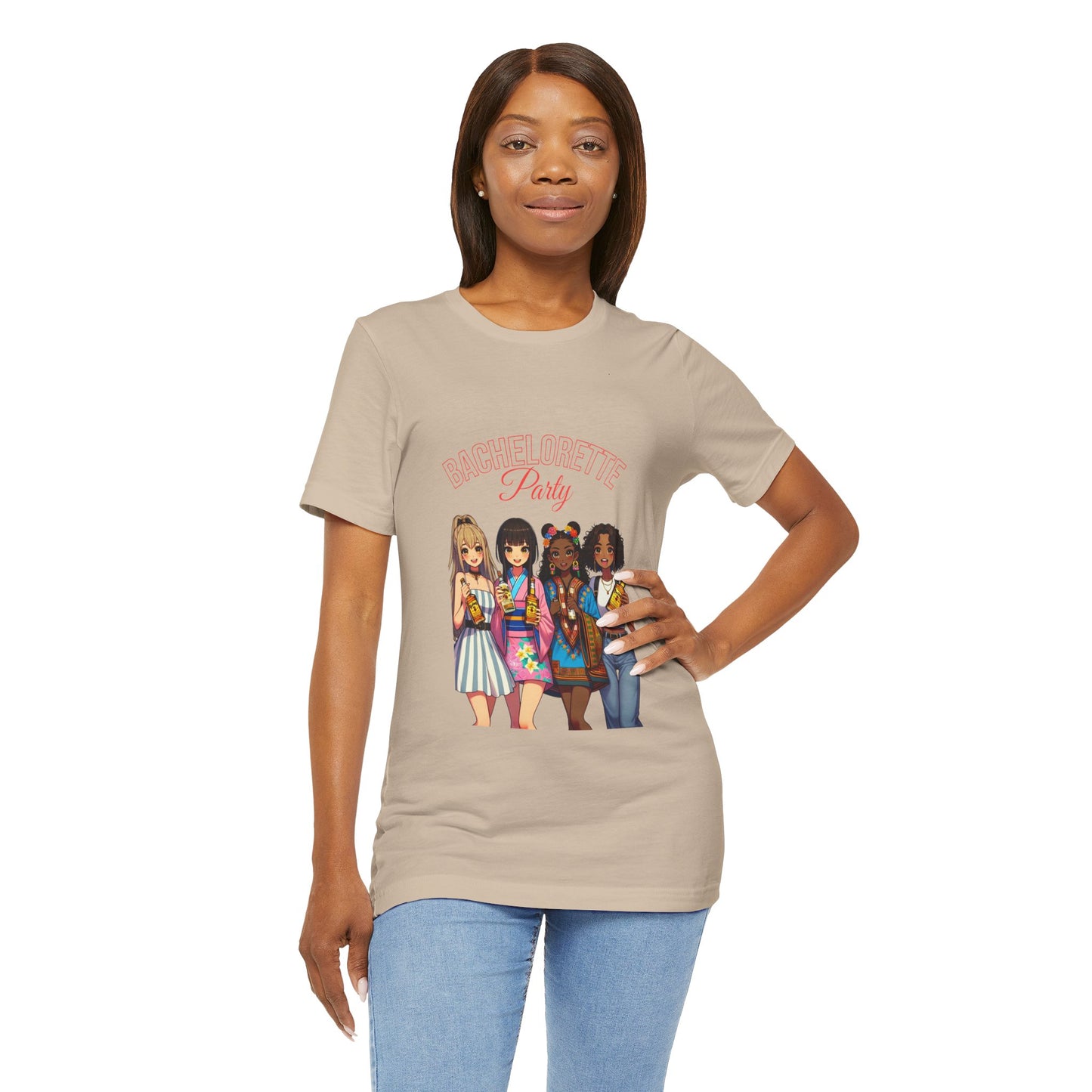 Bachelorette Party Tee - Fun Summer Shirt, Casual Outfit, Gift for Bridal Party, Vacation Wear, Beach Celebration