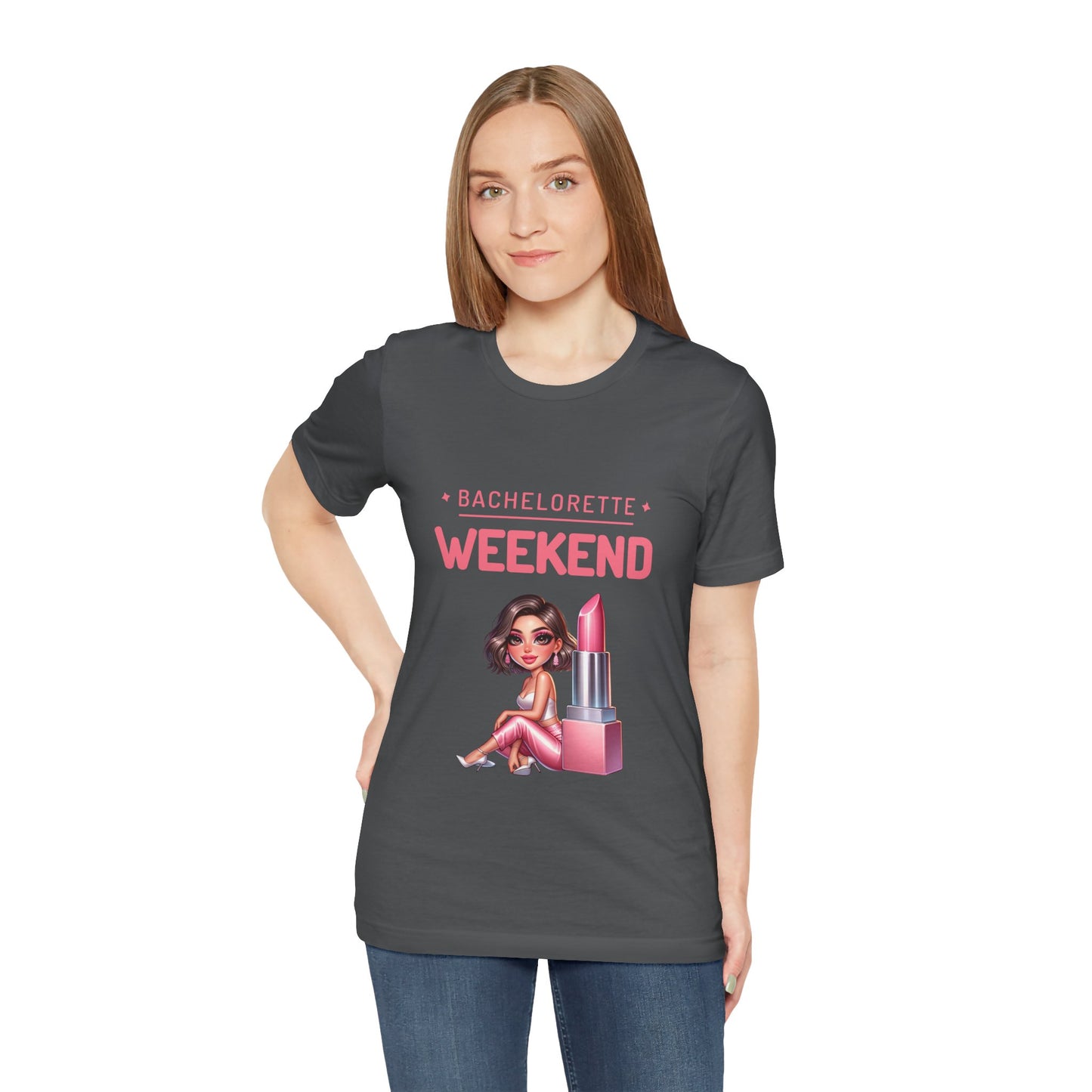 Bachelorette Weekend T-Shirt, Fun Bridal Party Tee, Unisex Shirt for Celebrations, Girls Night Out, Hen Party Attire, Gift for Bridesmaids