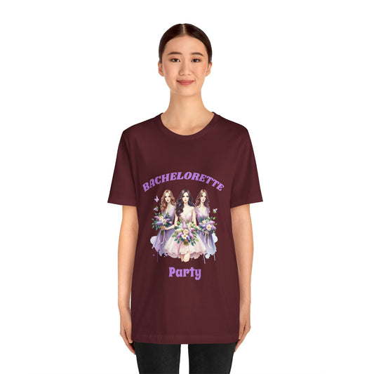 Bachelorette Party Tee, Fun Graphic Shirt for Weddings, Group Celebration Apparel, Bridal Party Gift, Comfy Womans Top