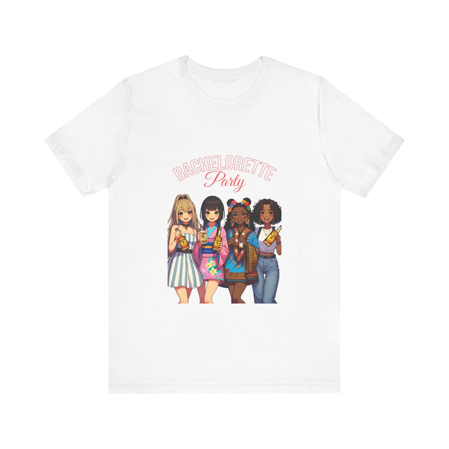 Bachelorette Party Tee - Fun Summer Shirt, Casual Outfit, Gift for Bridal Party, Vacation Wear, Beach Celebration