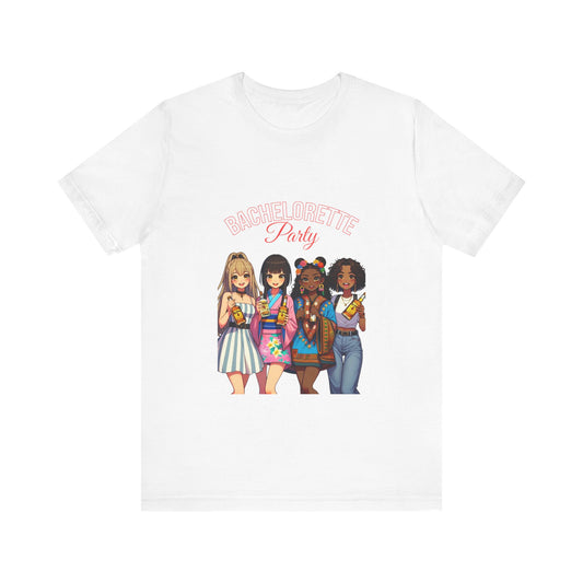 Bachelorette Party Tee - Fun Summer Shirt, Casual Outfit, Gift for Bridal Party, Vacation Wear, Beach Celebration