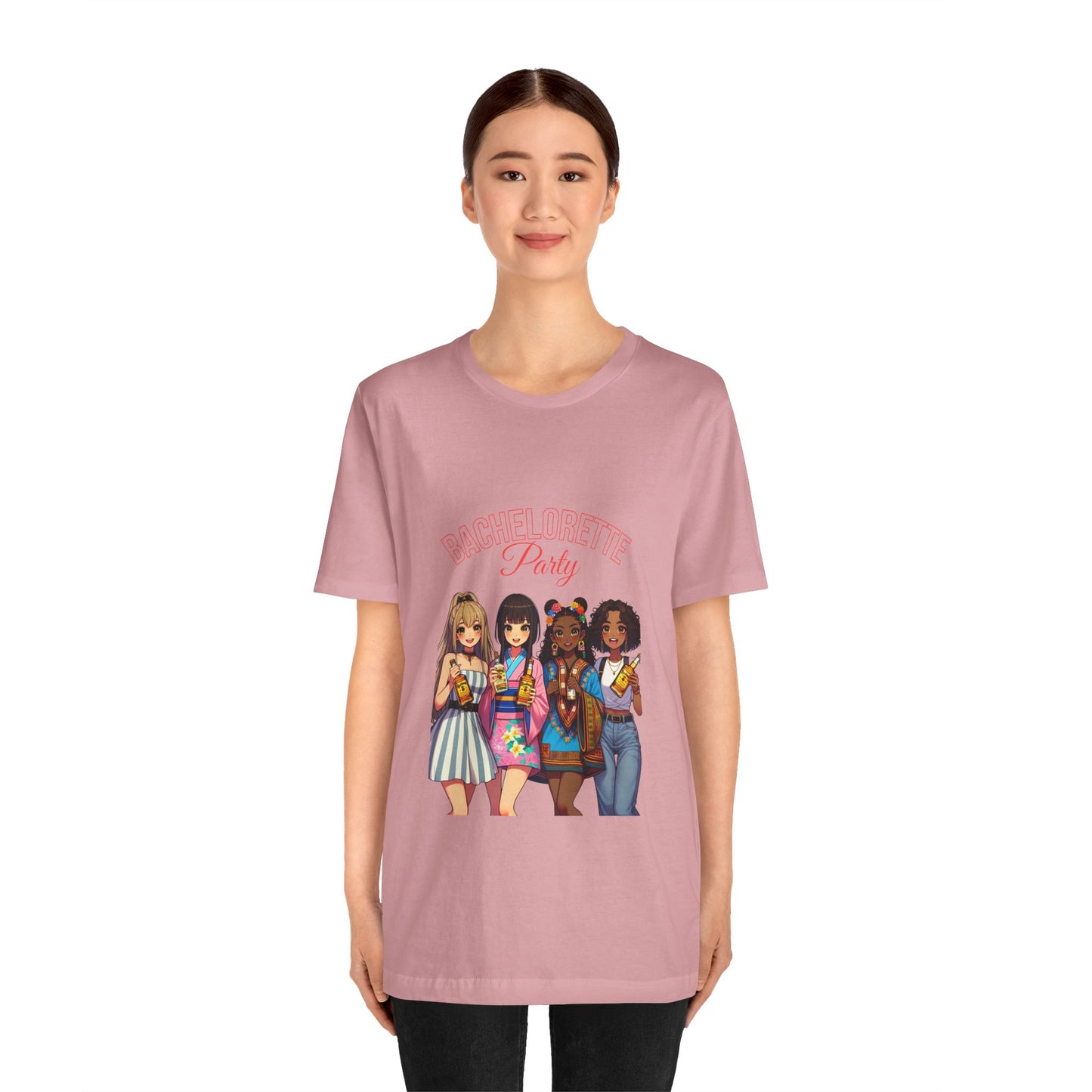 Bachelorette Party Tee - Fun Summer Shirt, Casual Outfit, Gift for Bridal Party, Vacation Wear, Beach Celebration