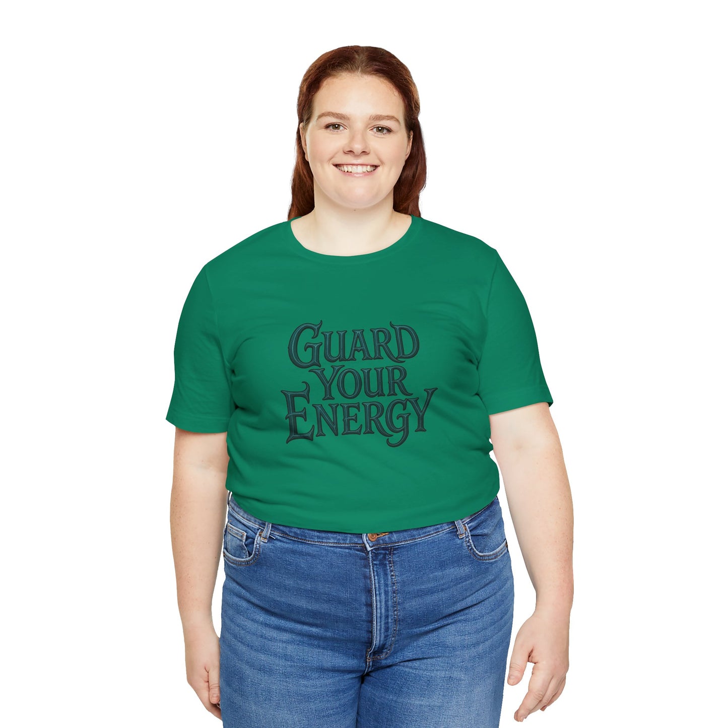 Guard Your Energy Unisex Tee, Positive Vibe Shirt, Motivational Gift, Self-Care Apparel, Everyday Comfort Tee, Spiritual Shirts