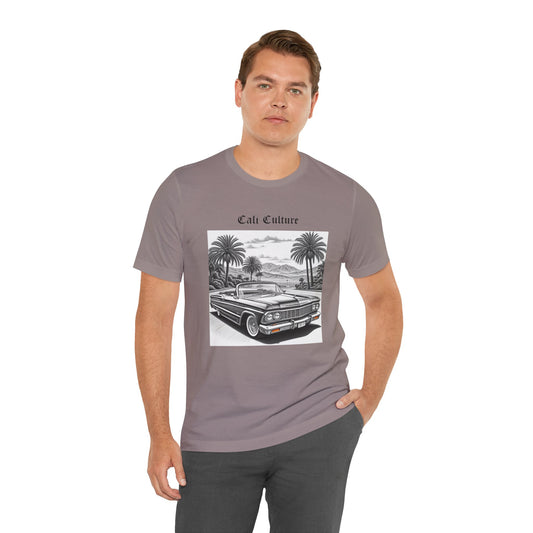 Lowrider Culture Unisex Tee, California Car Enthusiast Gift, Street Racing Shirt, Vintage Car Lover Top, Chicano Style T-shirt