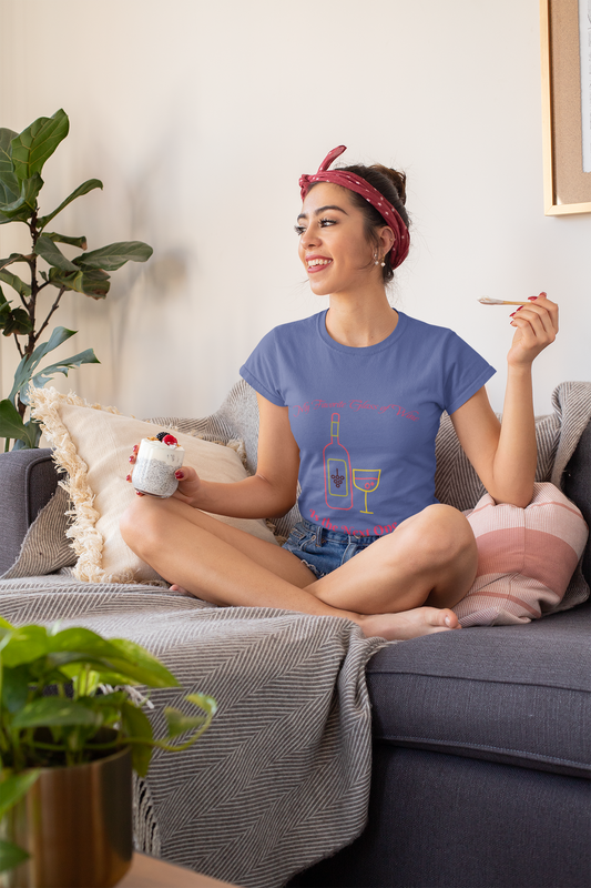 My Favorite Glass of Wine is the Next One, Wine Lover Shirt, Wine Drinker Tee, Unisex Wine Shirt, Wine Enthusiast Gift