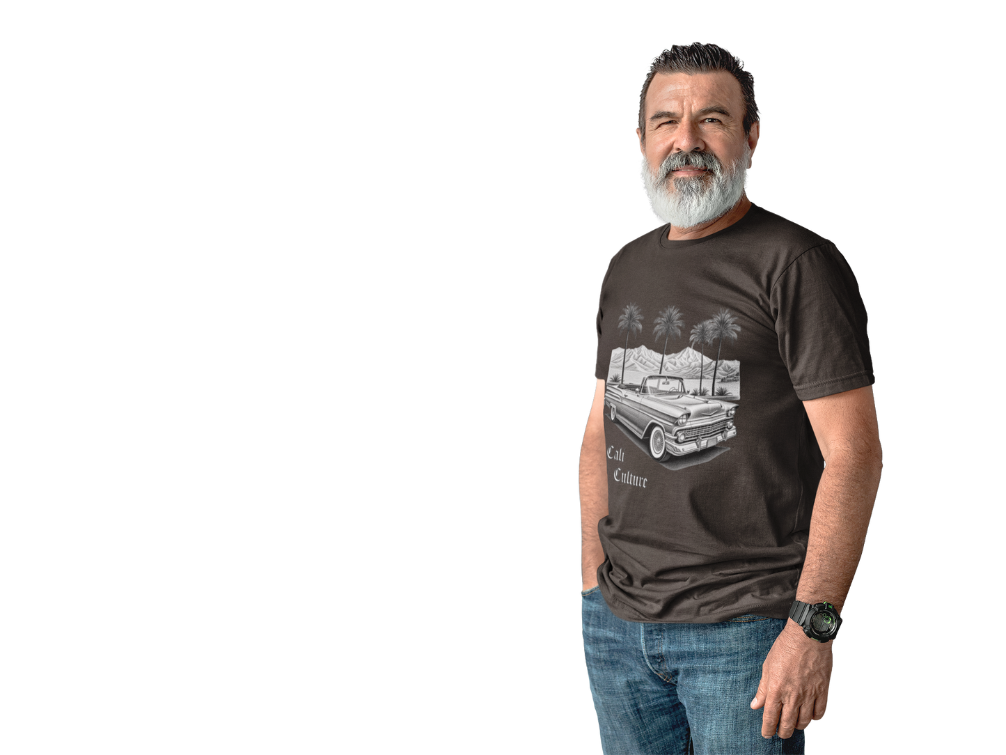 Cali Culture Vintage Tee, Cool Vintage Car Shirt, Summer Vibes T-Shirt, Lowrider love tee, Retro California Palm Shirt