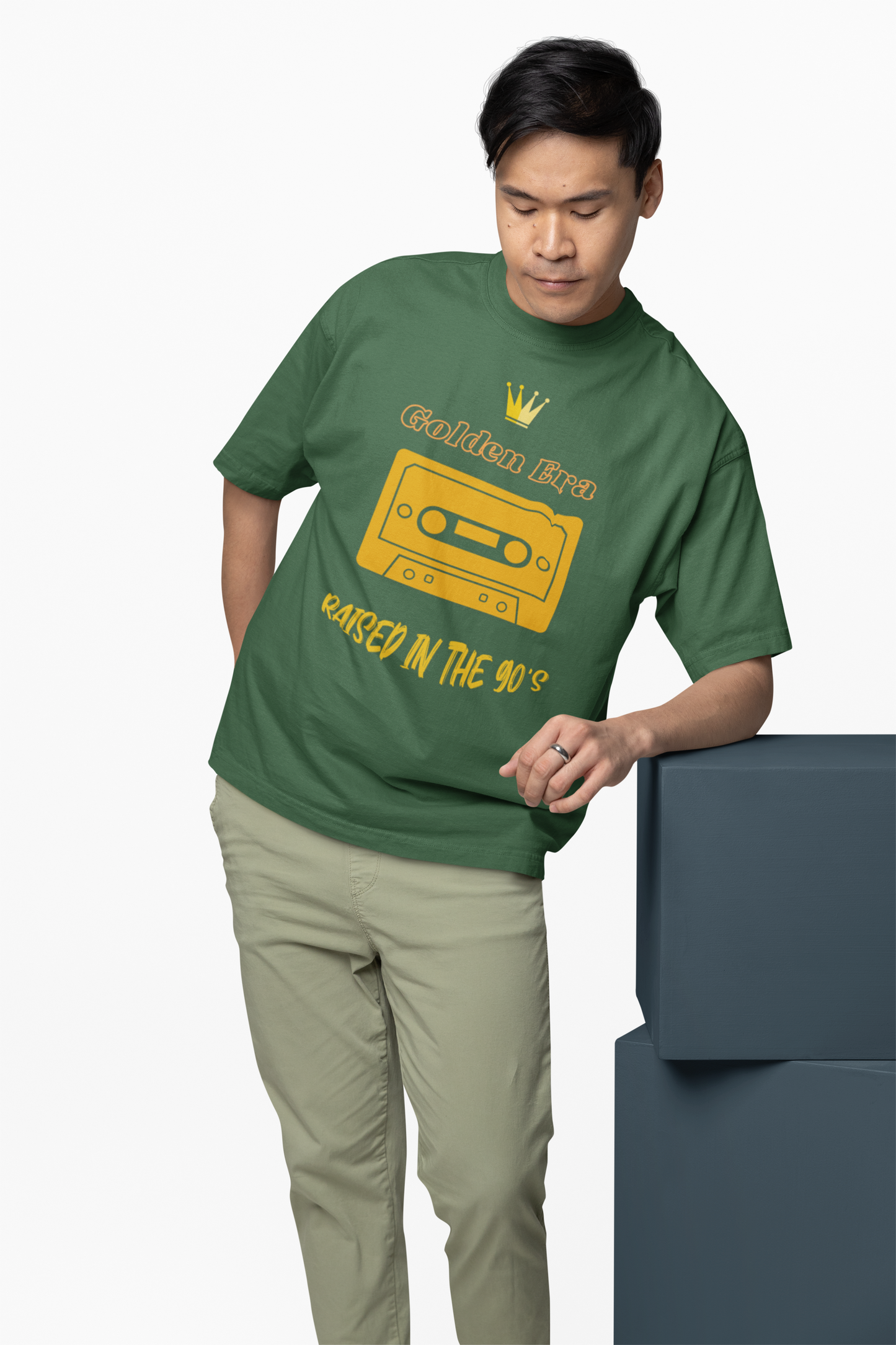 Golden Era Raised in the 90's Unisex Tee, Vintage Music Lover Shirt, Nostalgic Retro Top, 90s Kid T-Shirt, Throwback Graphic Tee