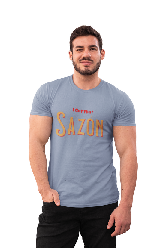 Sazon T-Shirt, Latin Foodie Tee, Seasoning Lover Gift, Kitchen Shirt, Cooking Apparel, Confidence And Swagger Tee