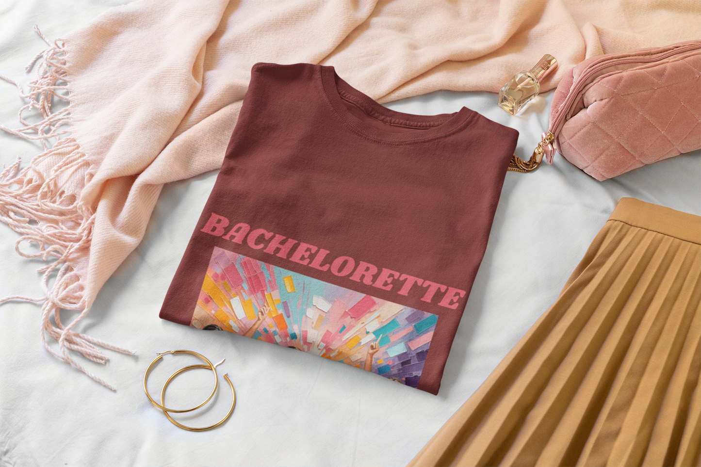 Bachelorette Party T-Shirt, Fun Bridal Shower Gift, Group Celebration Outfit, Unique Hen Do Tee, Summer Party Apparel, Comfy Tee
