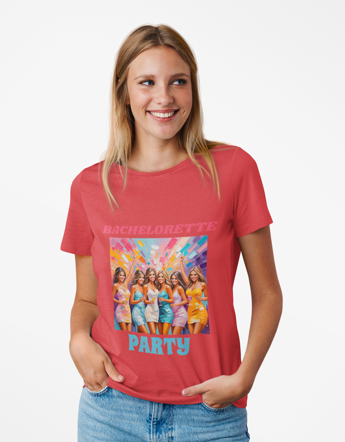 Bachelorette Party T-Shirt, Fun Bridal Shower Gift, Group Celebration Outfit, Unique Hen Do Tee, Summer Party Apparel, Comfy Tee