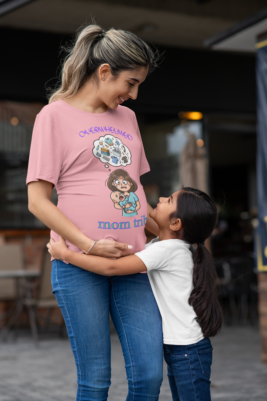 Mom Tribe Unisex Jersey Tee, Funny Mom Shirt, Baby Shower Gift, Mother's Day Gift, Mom Life Tee, Casual T-Shirt
