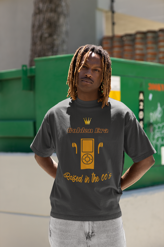 Golden Era 00's Unisex Tee, Nostalgic Graphic T-Shirt, Retro Music Shirt, Casual Wear, Gift for Music Lovers, 2000s Merchandise