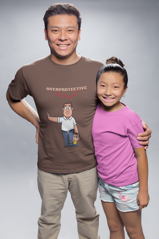 Funny Cartoon Dad T-Shirt, Perfect Father's Day Gift, Unisex Tee for Dads, Quirky Parent Shirt, Casual Everyday Wear