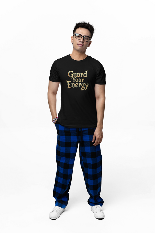 Guard Your Energy Unisex Tee - Positive Vibes Shirt, Casual Wear, Self-Care Gift, Inspirational Clothes, Everyday Comfort Tee
