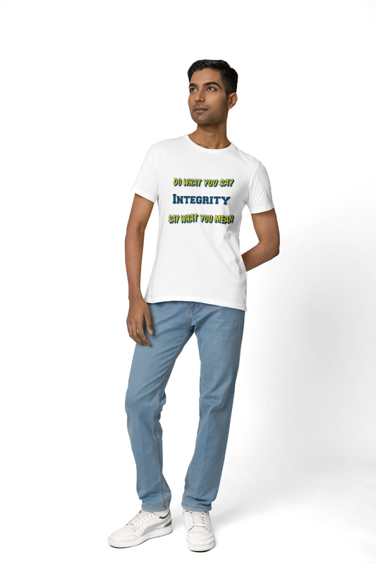 Do What You Say, Say What You Mean Shirt, Integrity Quote Unisex Tee, Inspirational Top, Positive Saying Tshirt, Self Determination Clothing