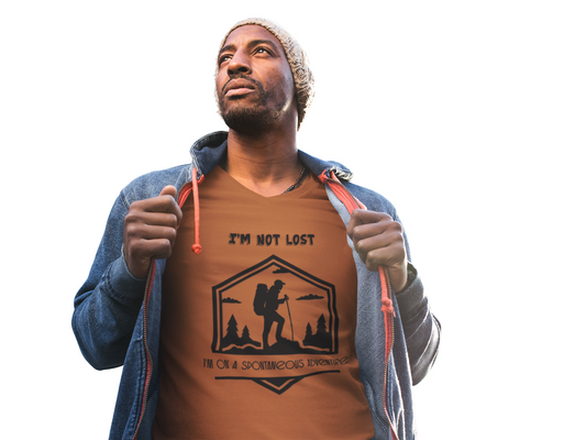 Adventure Tee, Wanderlust Shirt, Traveler Top, Not Lost Tee, Unisex Hiking Shirt, Spontaneous Adventure Shirt