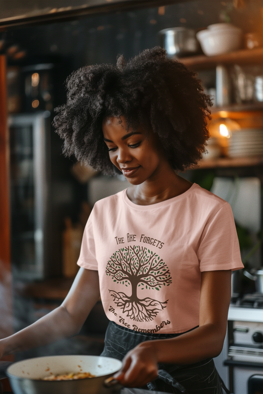 The Axe Forgets - The Tree Remembers, Black History Month Unisex Tee - African American Pride Shirt