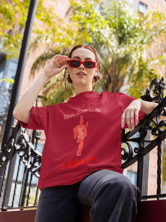 Be Good Or Be Good At It Tee, Provocative Personality Tee, Funny Shirt, Be Good Quotes, Short Sleeve Graphic Tee, Good Vibes T-shirt