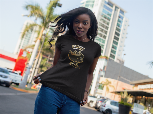 Empowerment Graphic Tee - "Don't Bother If You Can't Afford It" T-Shirt, Feminist Gift, Black Culture Apparel, Provocative Fashion
