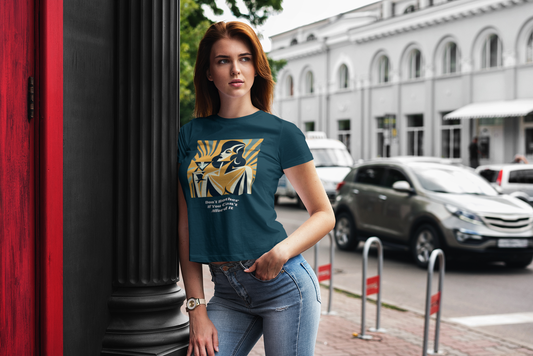 If You Can't Afford It Don't Bother Chic Cocktail Tee - Retro Style Short Sleeve Shirt, Perfect for Parties, Gifts, and Fashion Lovers