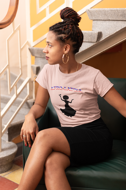 Afro-Latina Pride Tee, Cultural Identity Shirt, Women's Empowerment Top, Diversity Apparel, Afro-Latina Celebration T-Shirt, Gift for Her