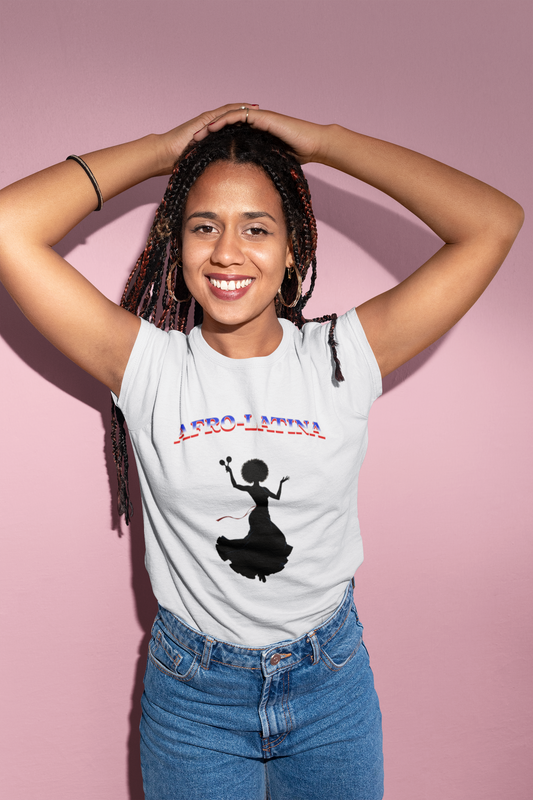 Afro-Latina Pride Tee, Cultural Identity Shirt, Women's Empowerment Top, Diversity Apparel, Afro-Latina Celebration T-Shirt, Gift for Her