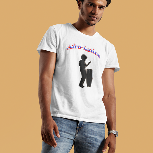 Afro-Latino Music Tee, Unisex Jersey Short Sleeve Shirt, Festival Wear, Party Apparel, Gift for Music Lovers