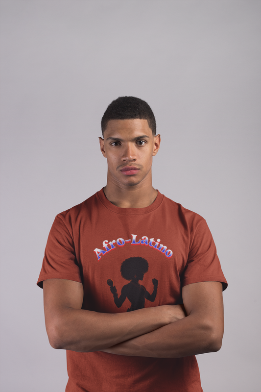 Afro-Latino Celebration Tee, Unisex Jersey Shirt, Cultural Pride T-Shirt, Versatile Casual Wear, Birthday Gift, Music Festival Top