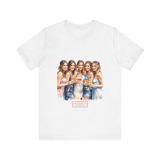 Bride's Babes Short Sleeve Tee | Perfect for Bridal Party, Bachelorette Celebration, Gifts for Bride Tribe, Summer Events